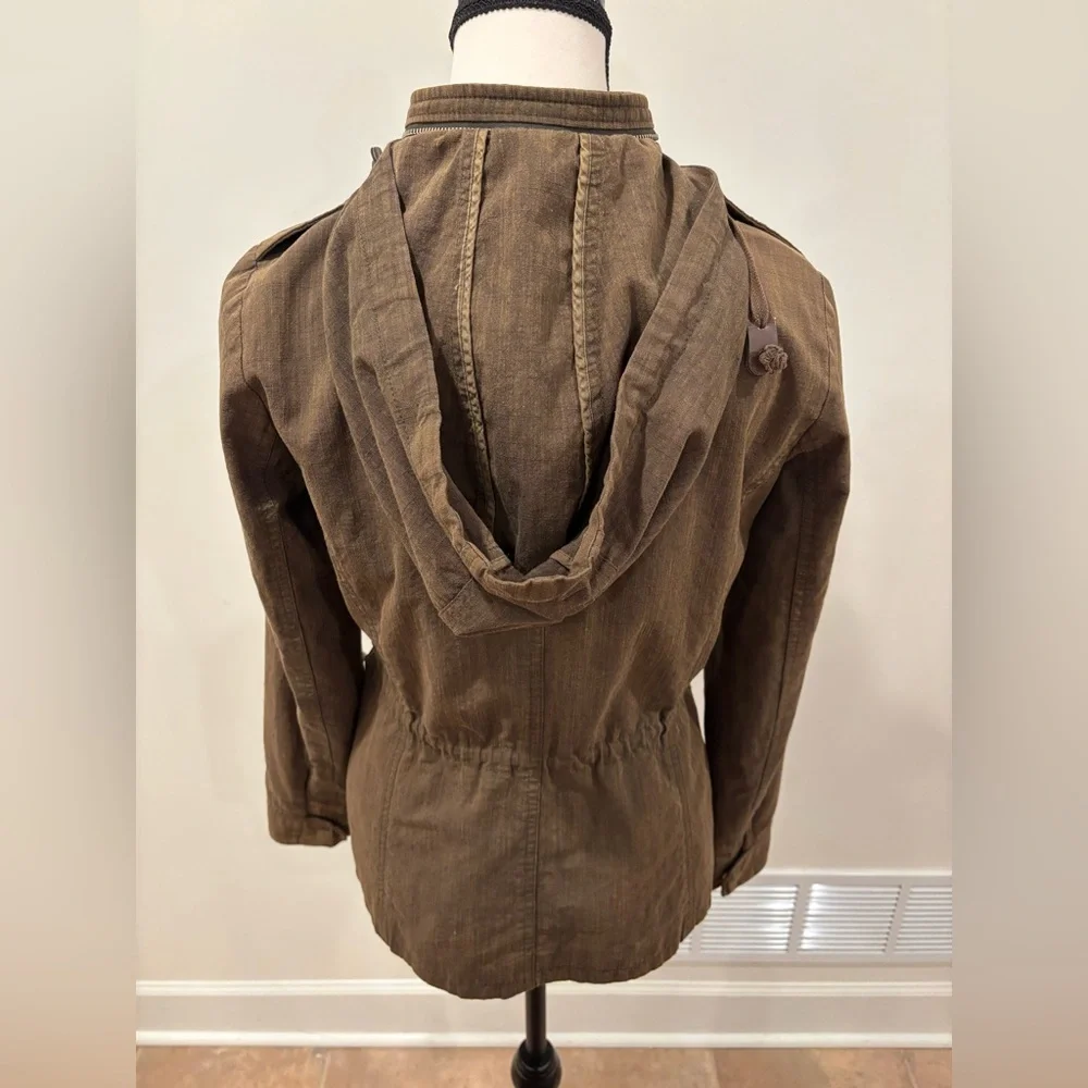 New Haven by Madewell Brown Women's Utility Jacket 100% Cotton, S
